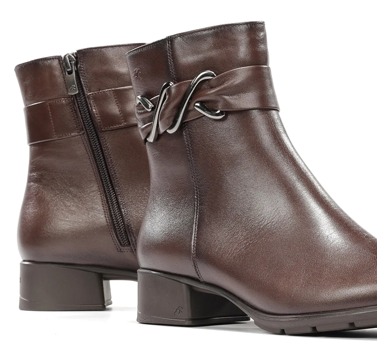 Fluchos Lerin F2561 stivali marroni donna pelle