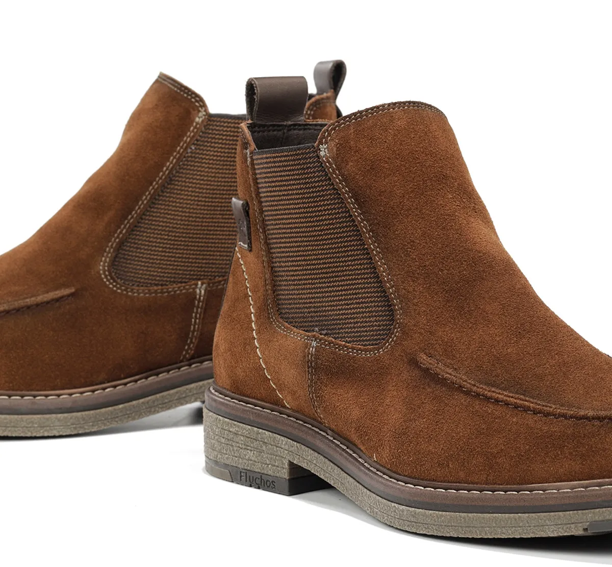 Fluchos Kasper F1821 stivaletti uomo marroni pelle