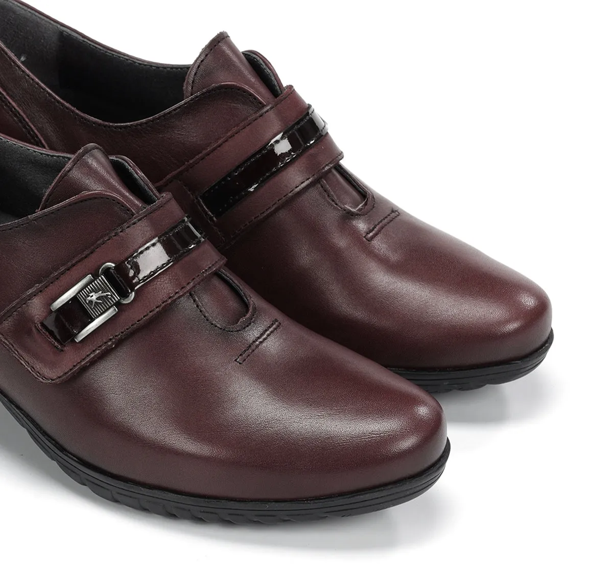Fluchos Charis F0587 décolleté donna bordeaux tacco medio