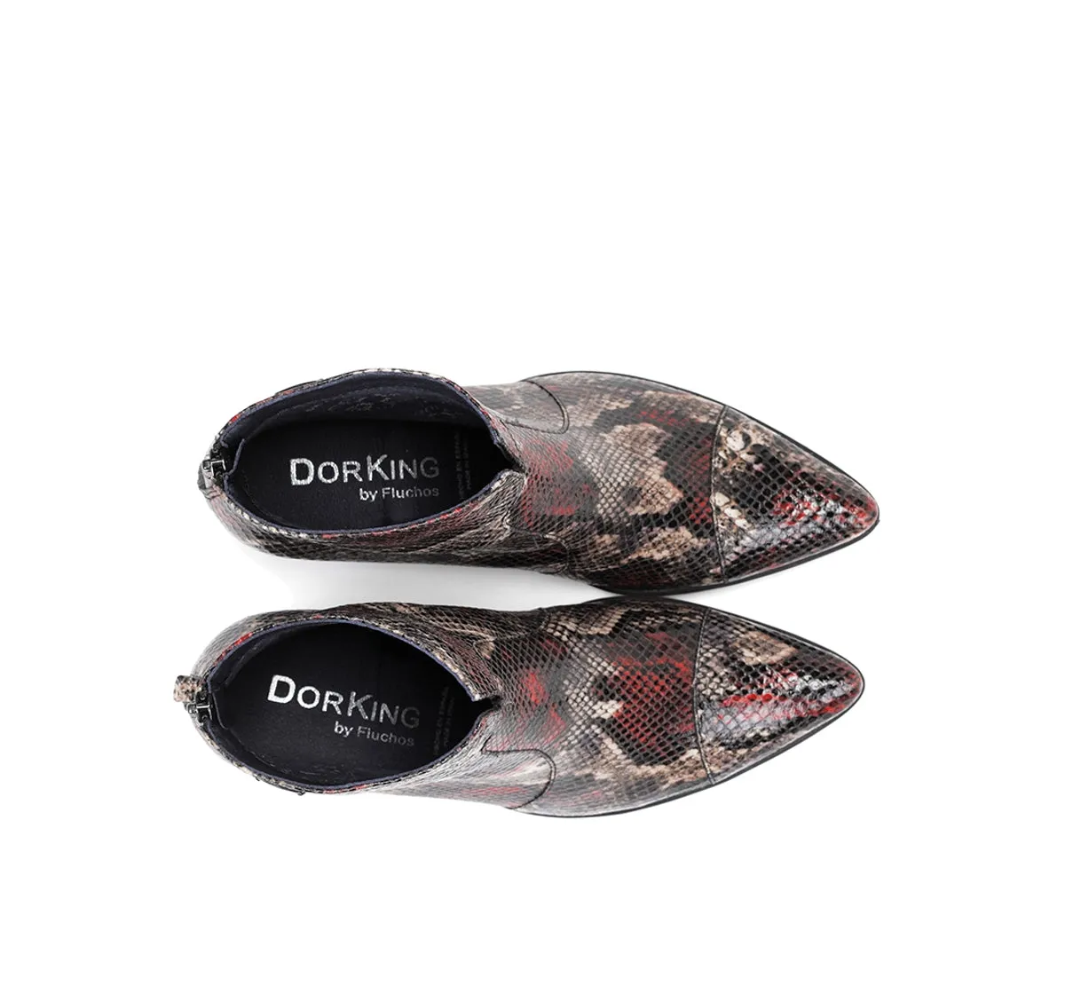 Fluchos Deisy D6034 tronchetti multicolor tacco medio