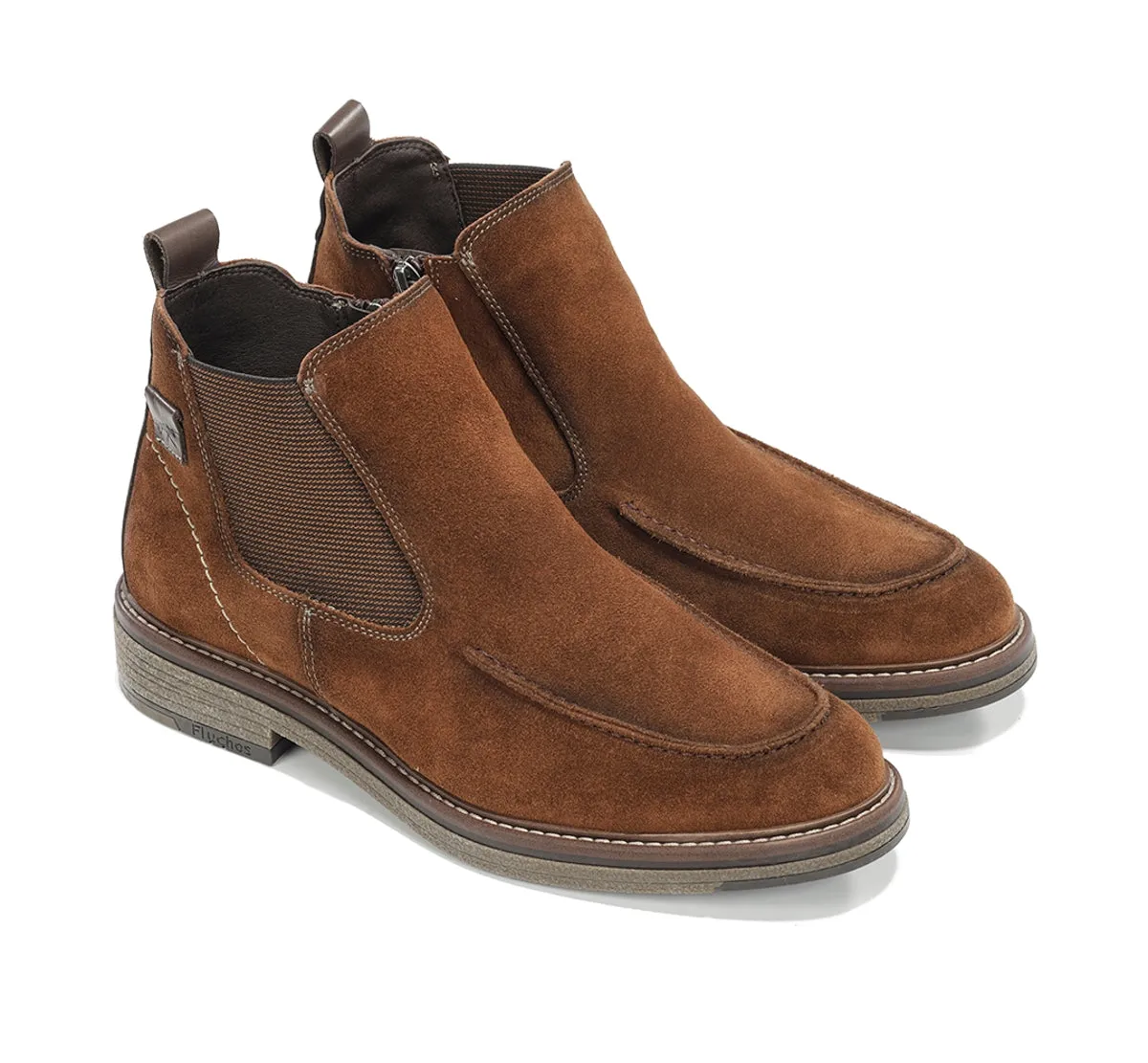 Fluchos Kasper F1821 stivaletti uomo marroni pelle