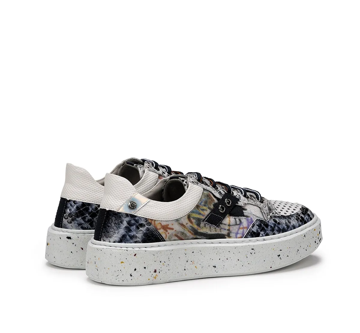 Fluchos Trozos D8751 sneakers donna blu leggere