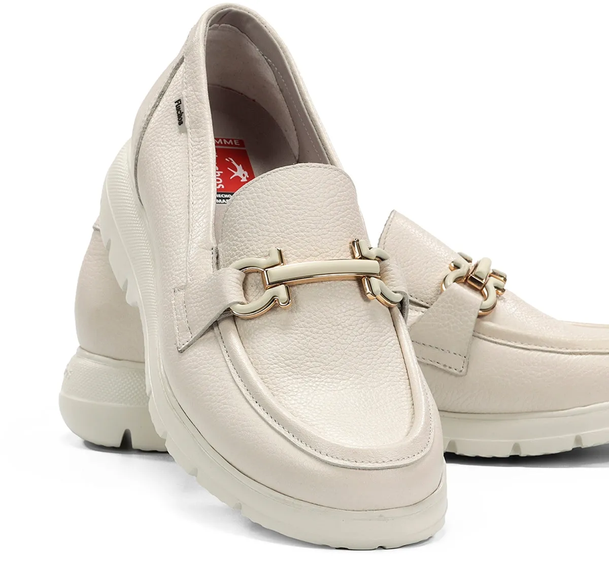 Fluchos Gladis F1936 mocassini donna taupe Light
