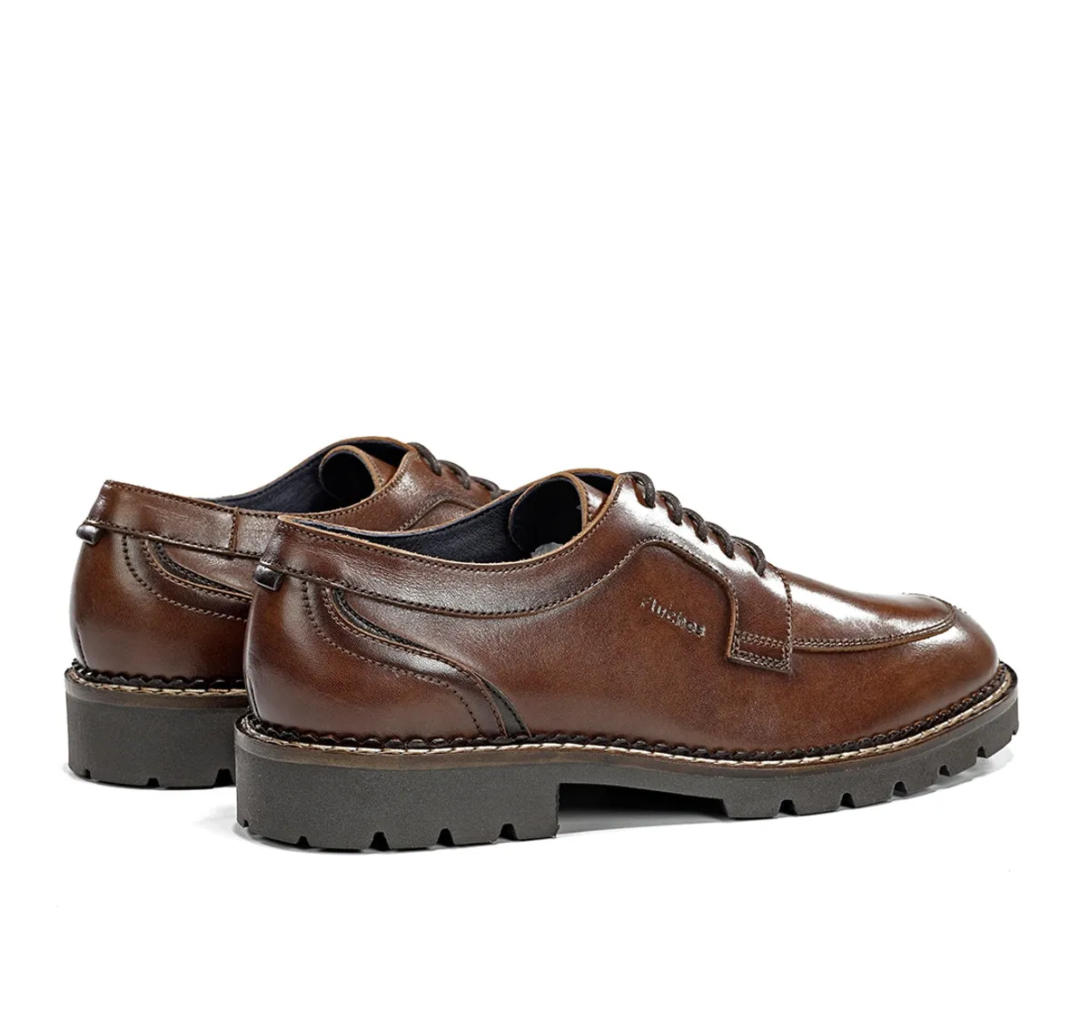 Fluchos Smith F2540 scarpe uomo marroni in pelle