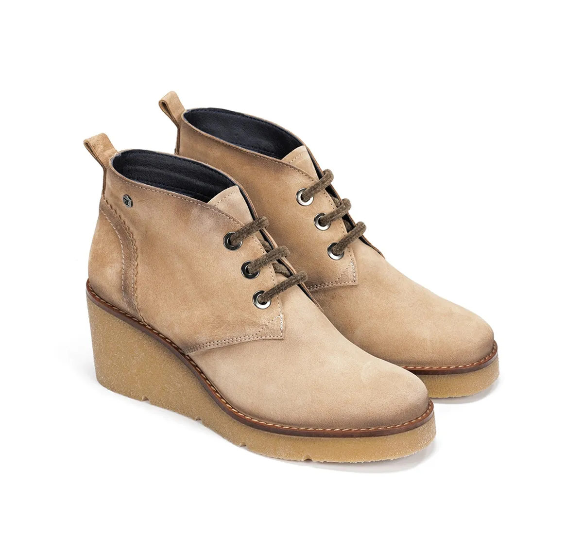 Dorking Lalie D9357 Scarpe Donna Taupe con Zeppa