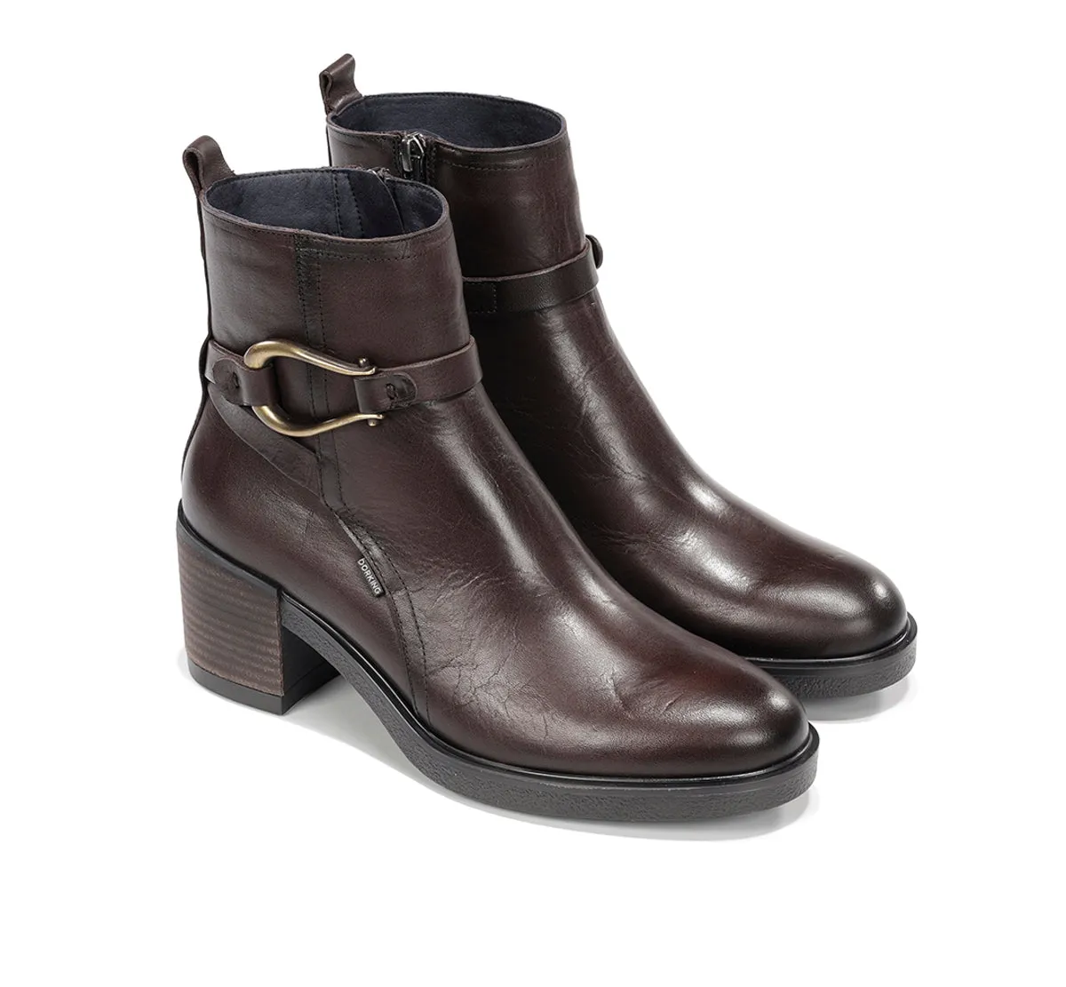 Fluchos Aroma D9754 stivaletti donna marroni