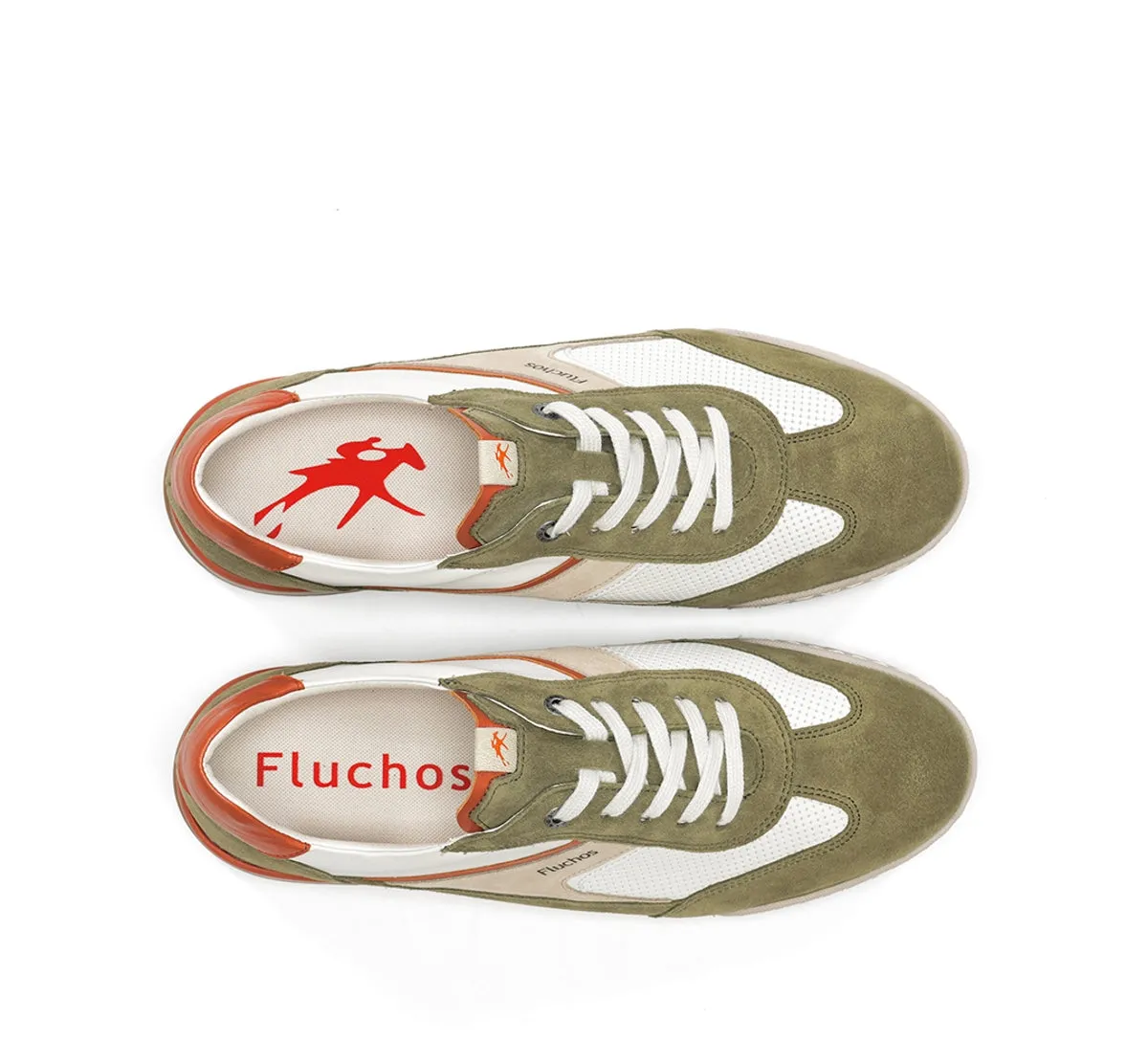 Fluchos Elder F2184 sneakers uomo verde comfort