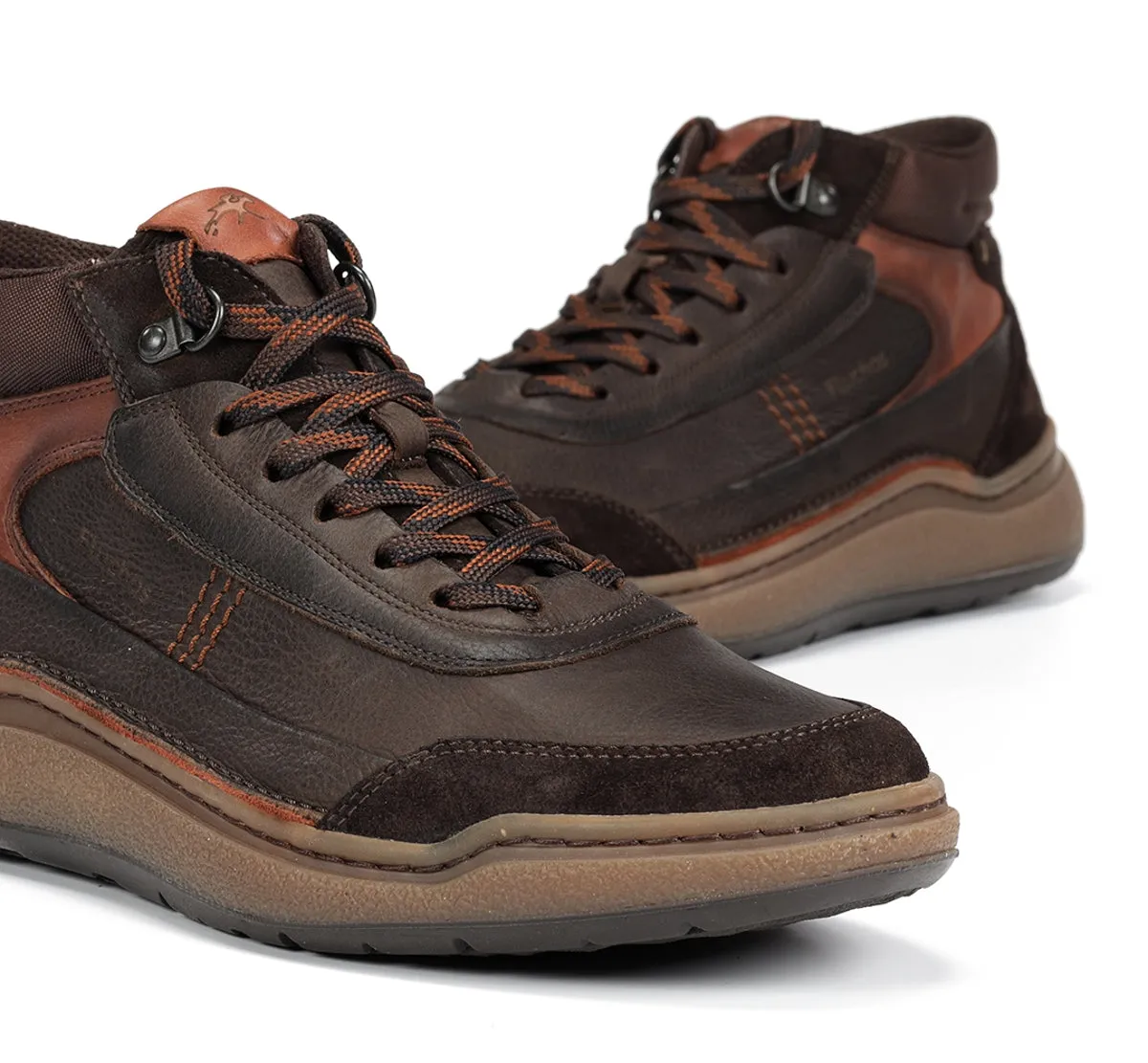 Fluchos Rocky F2255 stivaletto marrone pelle uomo