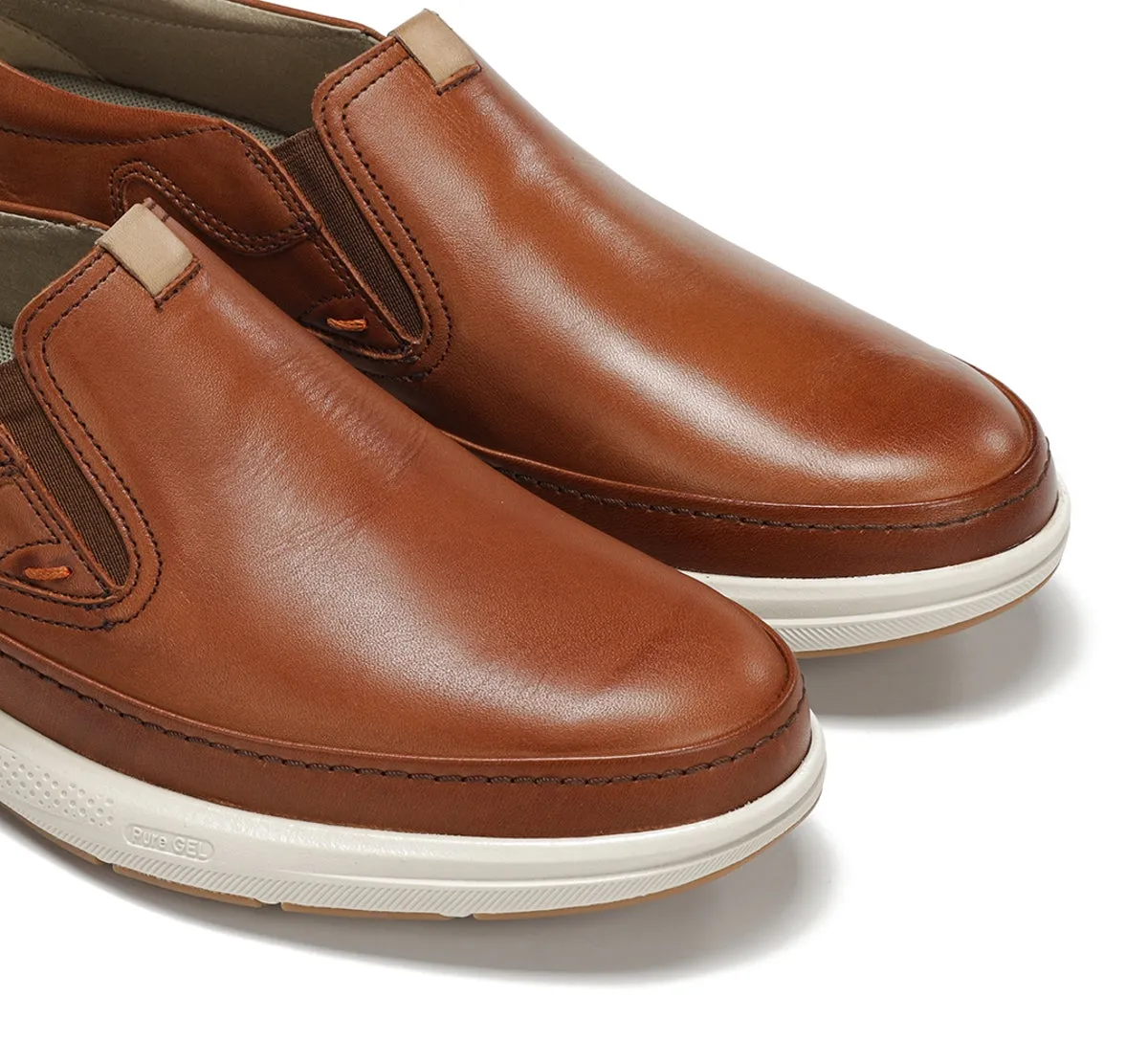 Fluchos Kadir F2445 slip on uomo marroni leggeri