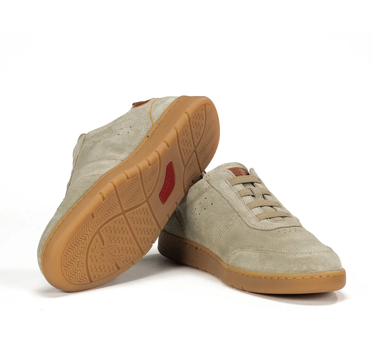 Fluchos Leo F1723 sneakers uomo verdi suola retro