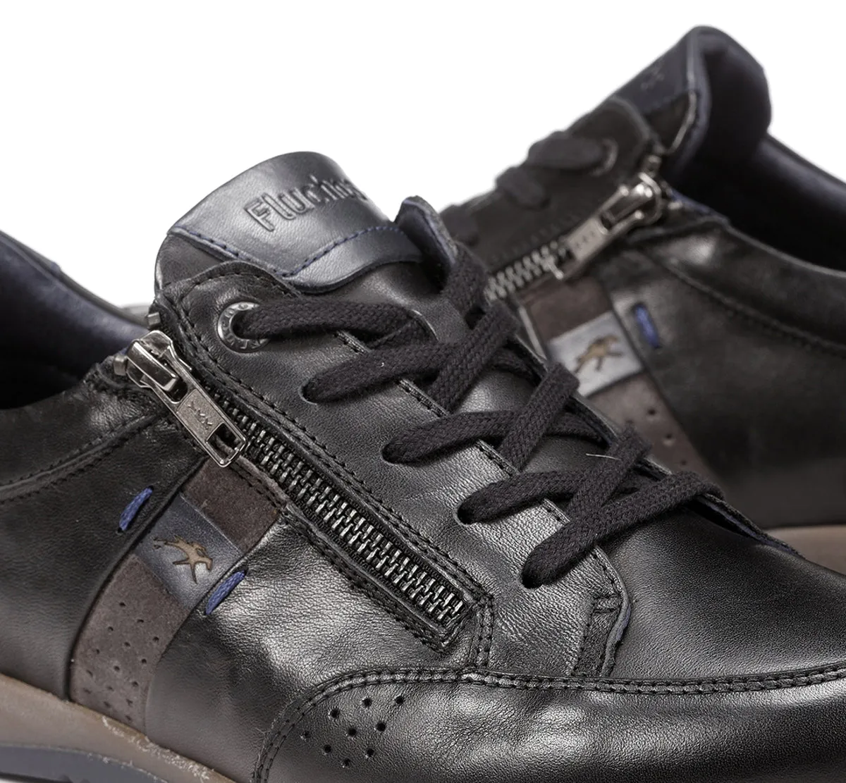 Fluchos Daniel F1280 Scarpe Uomo Nere Casual