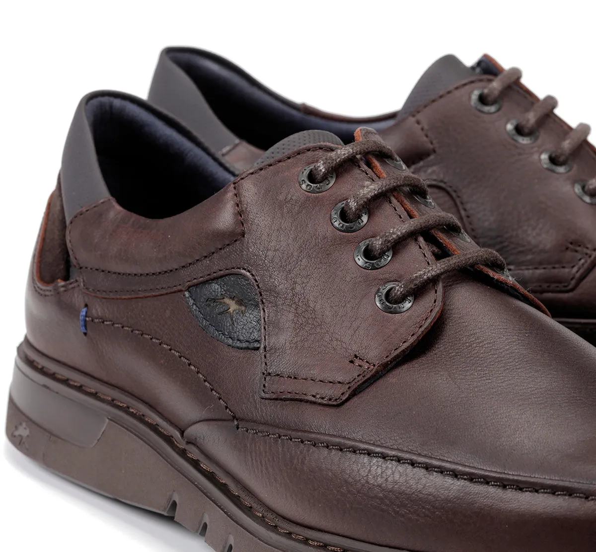 Fluchos Celtic F0248 scarpe uomo marroni classiche