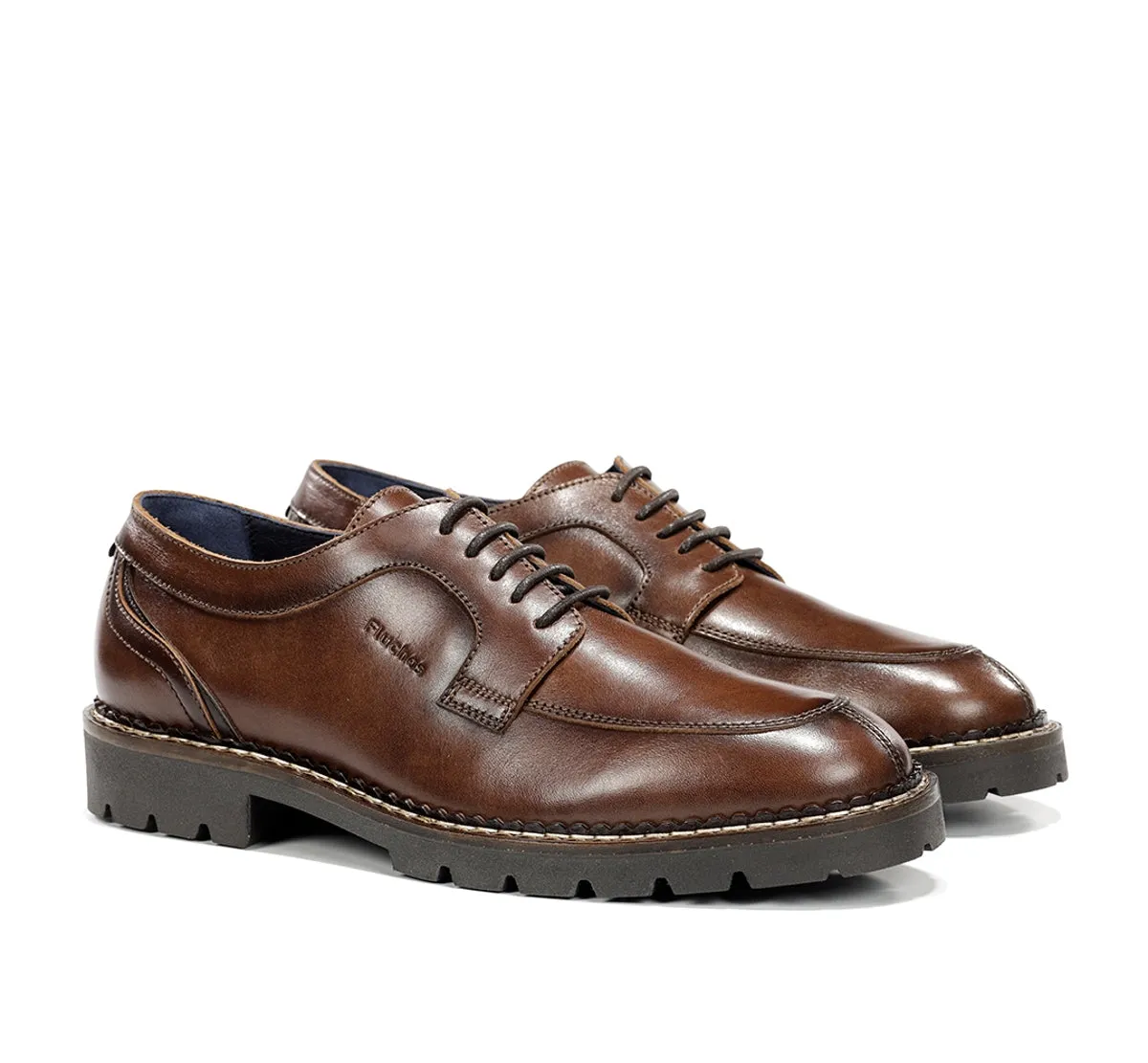 Fluchos Smith F2540 scarpe uomo marroni in pelle