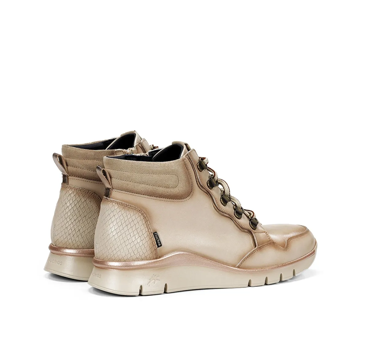 Fluchos Union F2073 sneakers bianche donna pianta larga