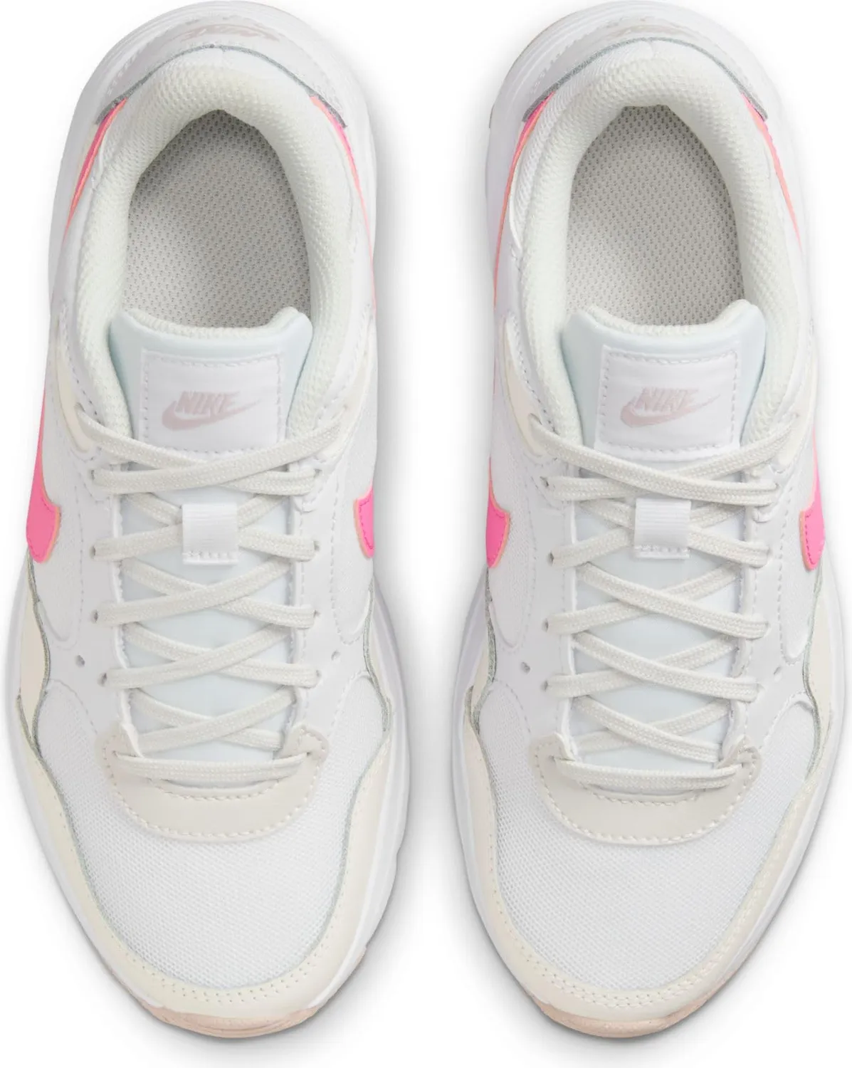 Nike Air Max SC sneakers ragazzo 38 EU bianco rosa