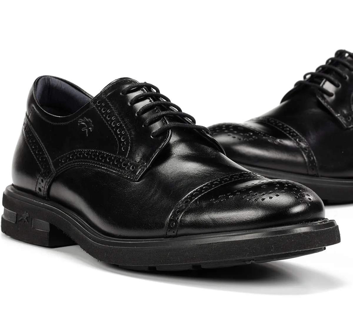 Fluchos Belgas F0629 scarpe nere uomo leggere
