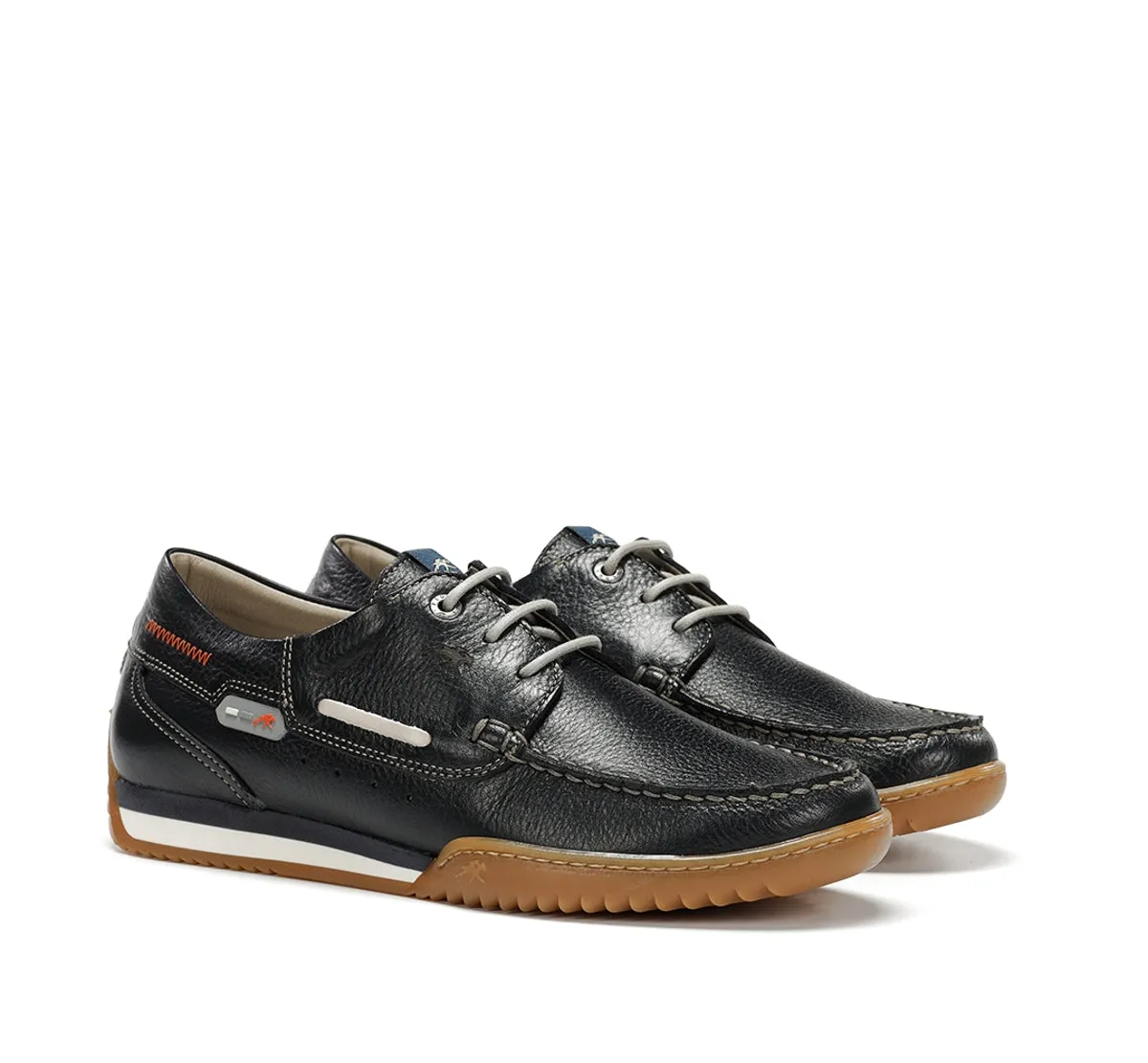 Fluchos Bruno F2434 scarpe barca blu uomo