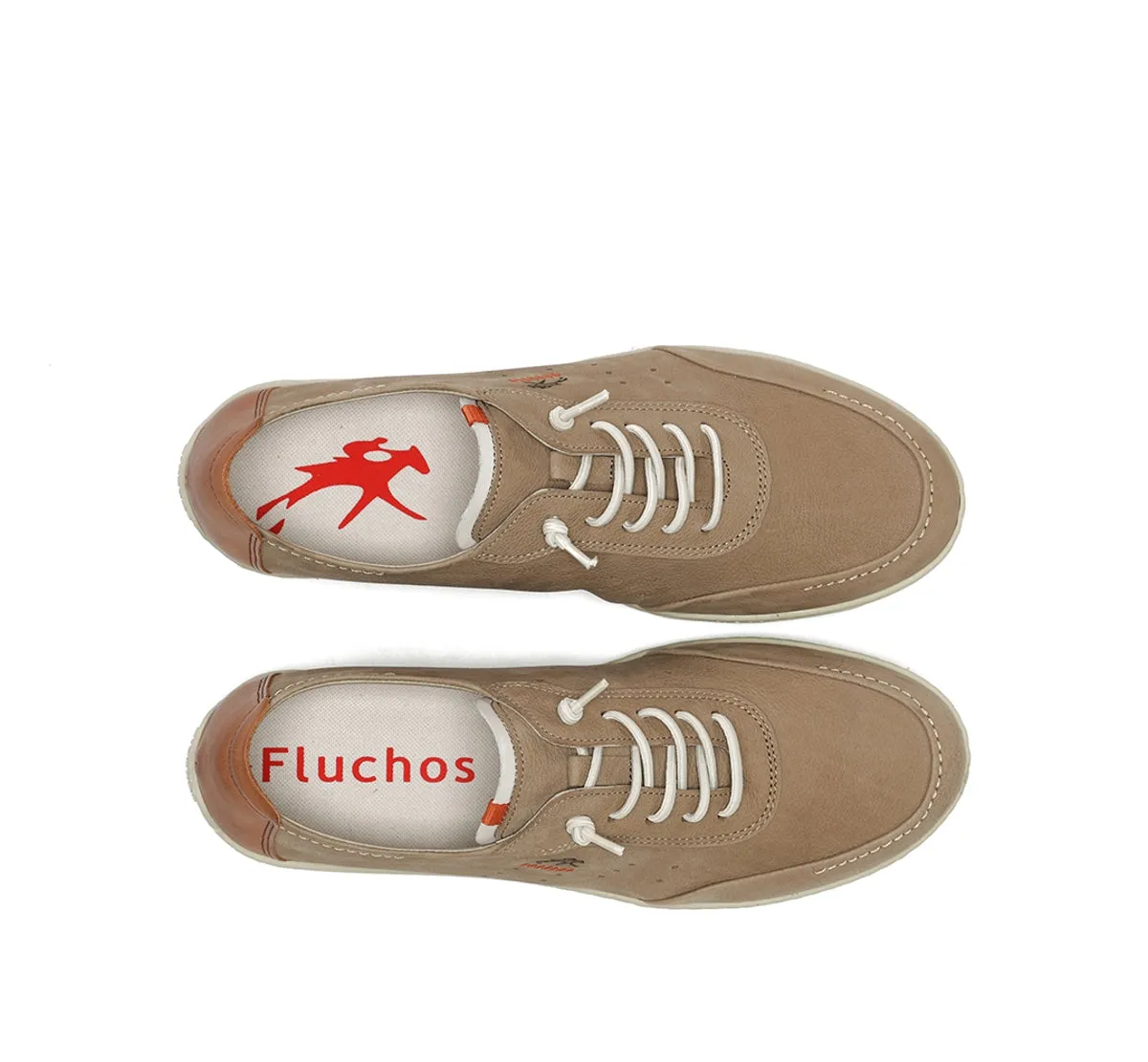 Fluchos Andy F2372 sneakers uomo tortora piattaforma