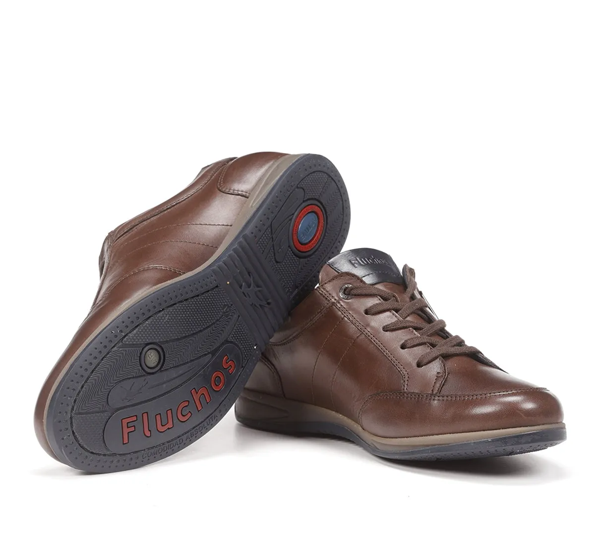 Fluchos Daniel F1280 scarpe uomo marroni casual