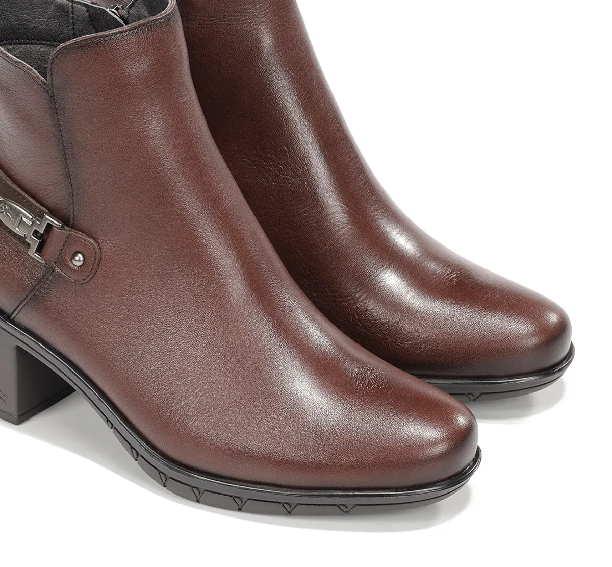 Fluchos Nydia F1798 Stivaletti Donna Marroni Eleganti