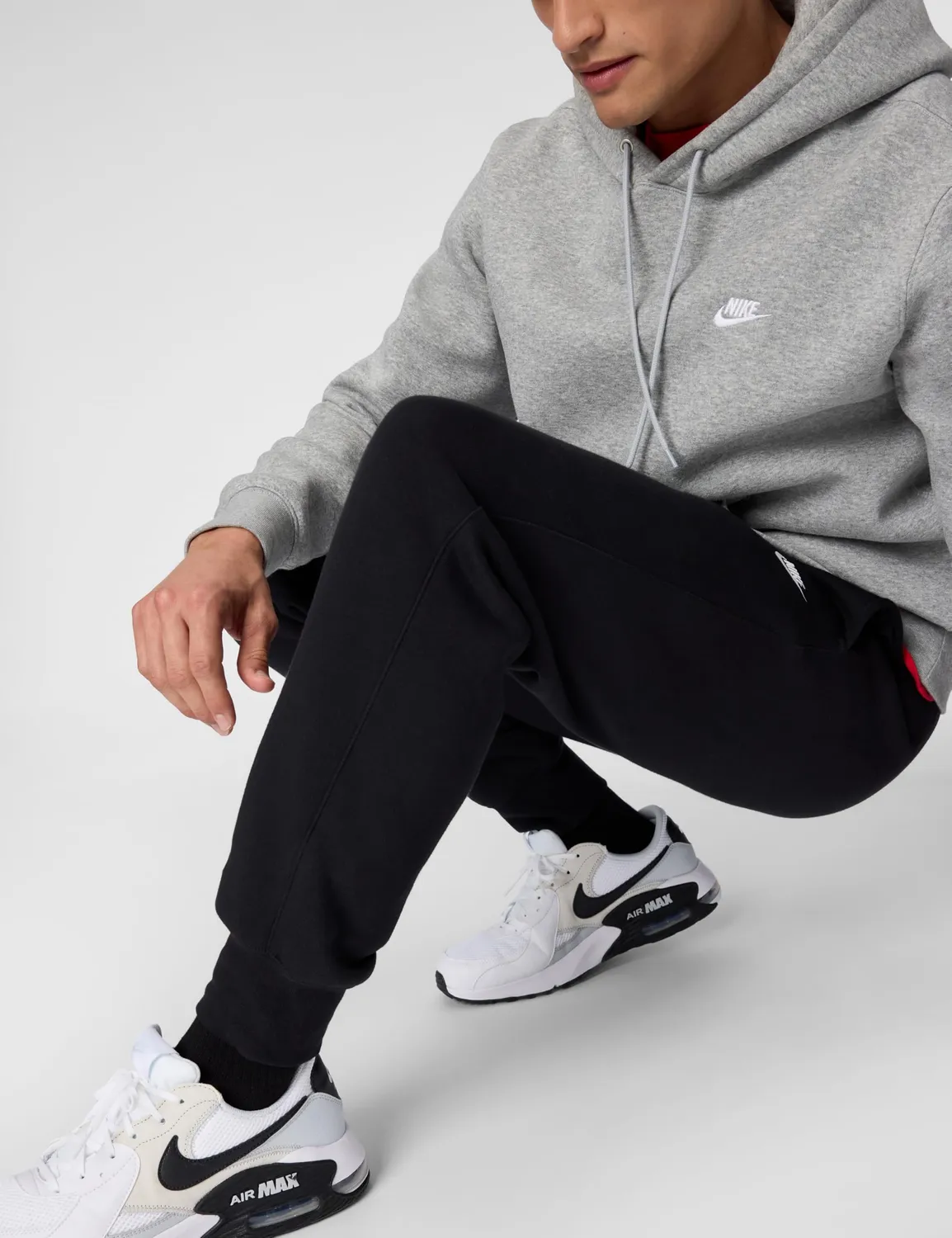 Nike Club BB pantaloni tuta uomo M neri morbidi