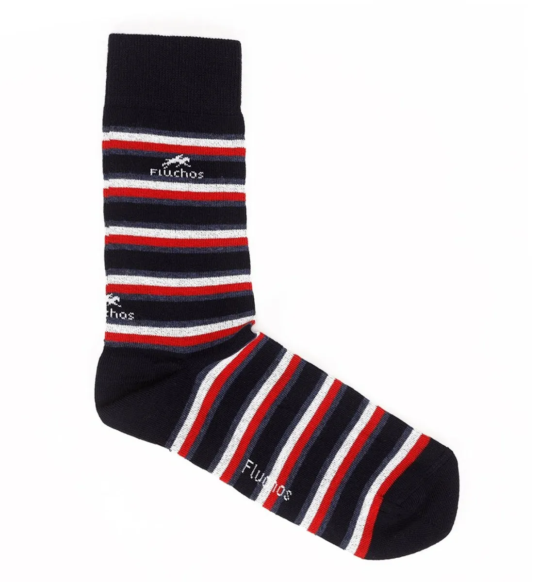 Fluchos Royal CA0009 calzini uomo taglia unica 2 paia righe