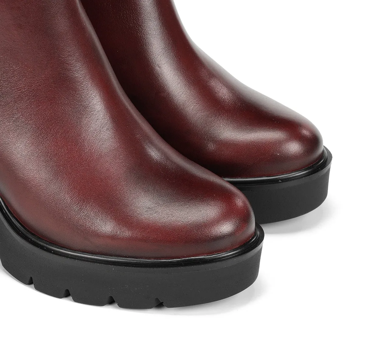 Fluchos Alert D9562 stivaletto bordeaux tacco track