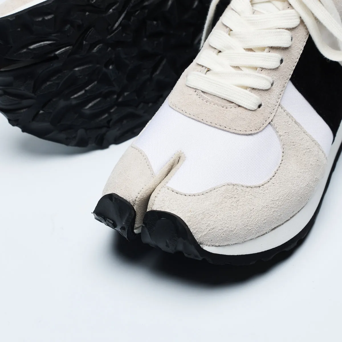 Tabito Tabi Trainer tabito01 sneakers white nylon suede