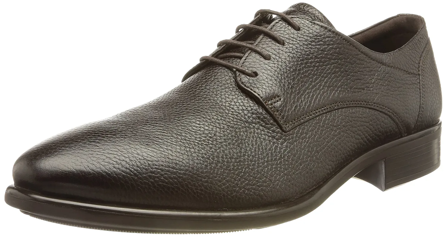 Ecco Citytray derby uomo pelle gore-tex eleganti