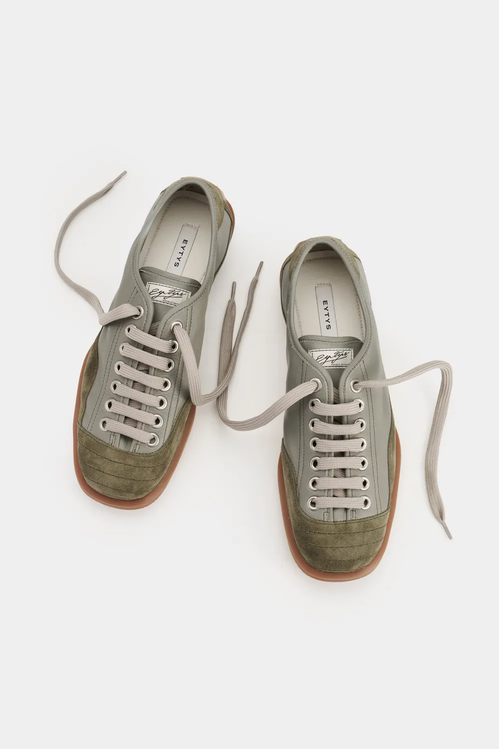 Eytys Balestra sneakers pelle salvia barefoot