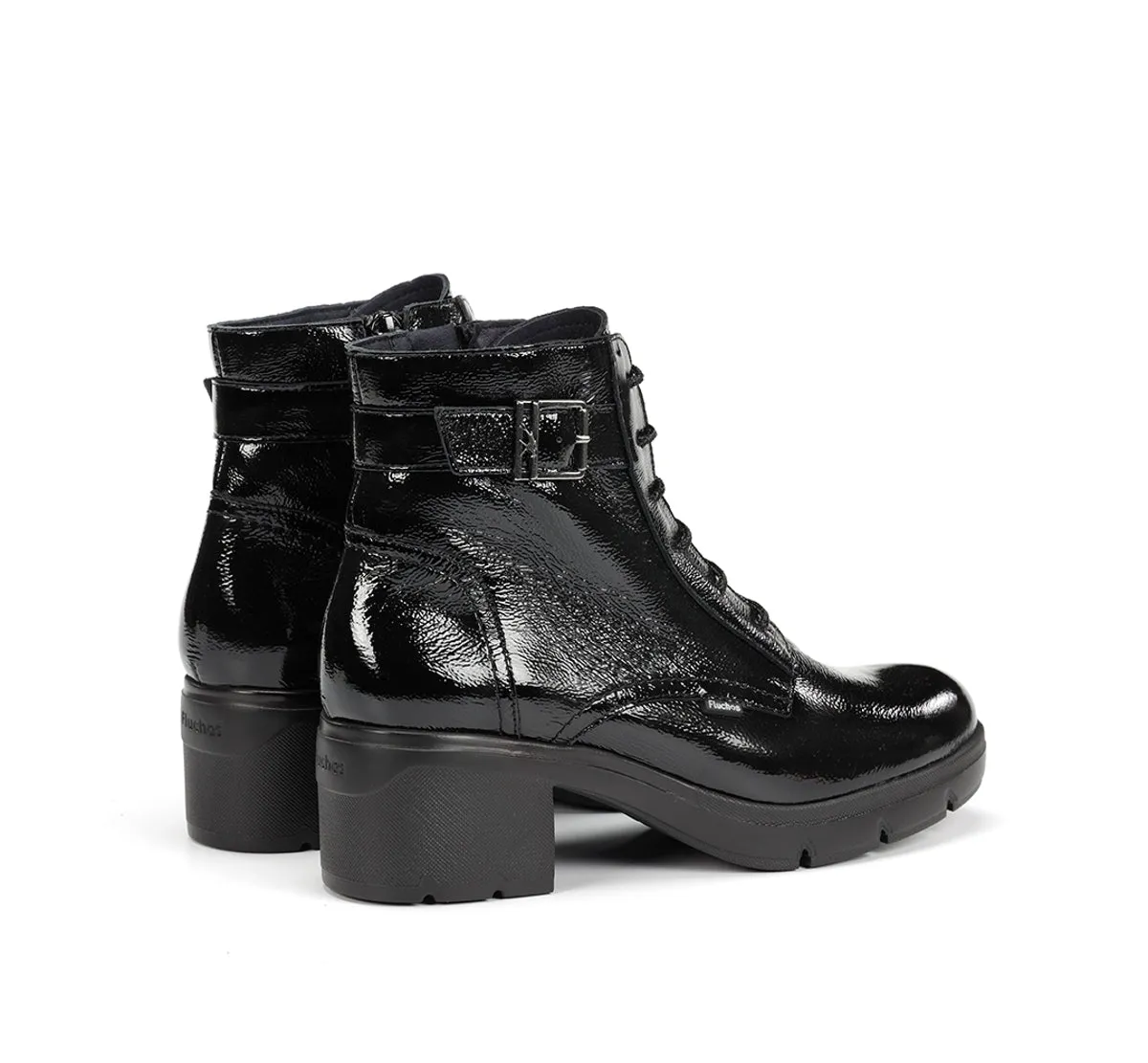 Fluchos Fugaz F2107 stivaletti donna neri track