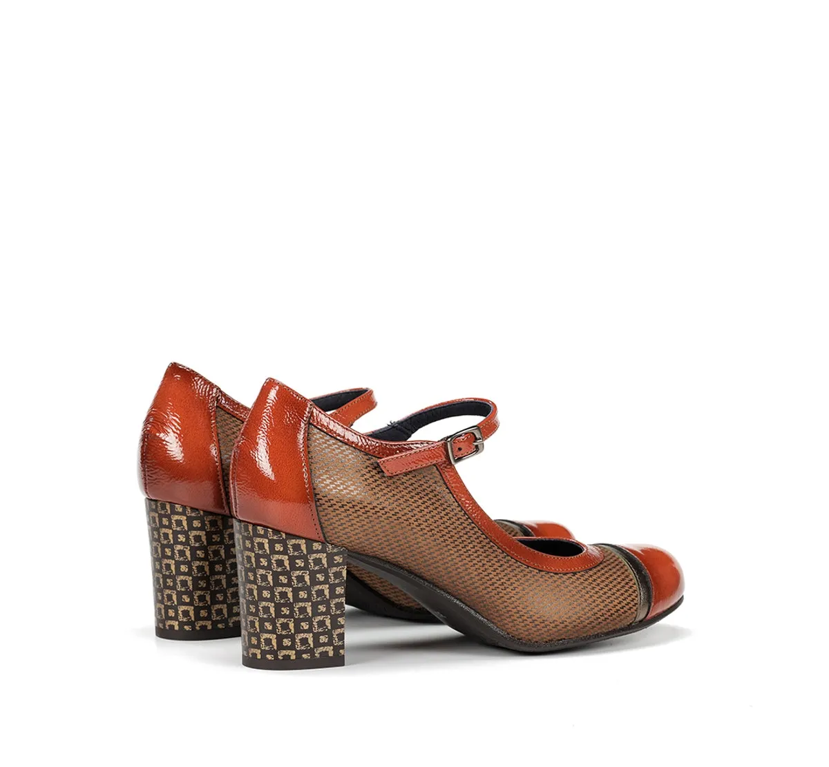 Dorking Rodin D8669 stivaletti donna marroni fibbia