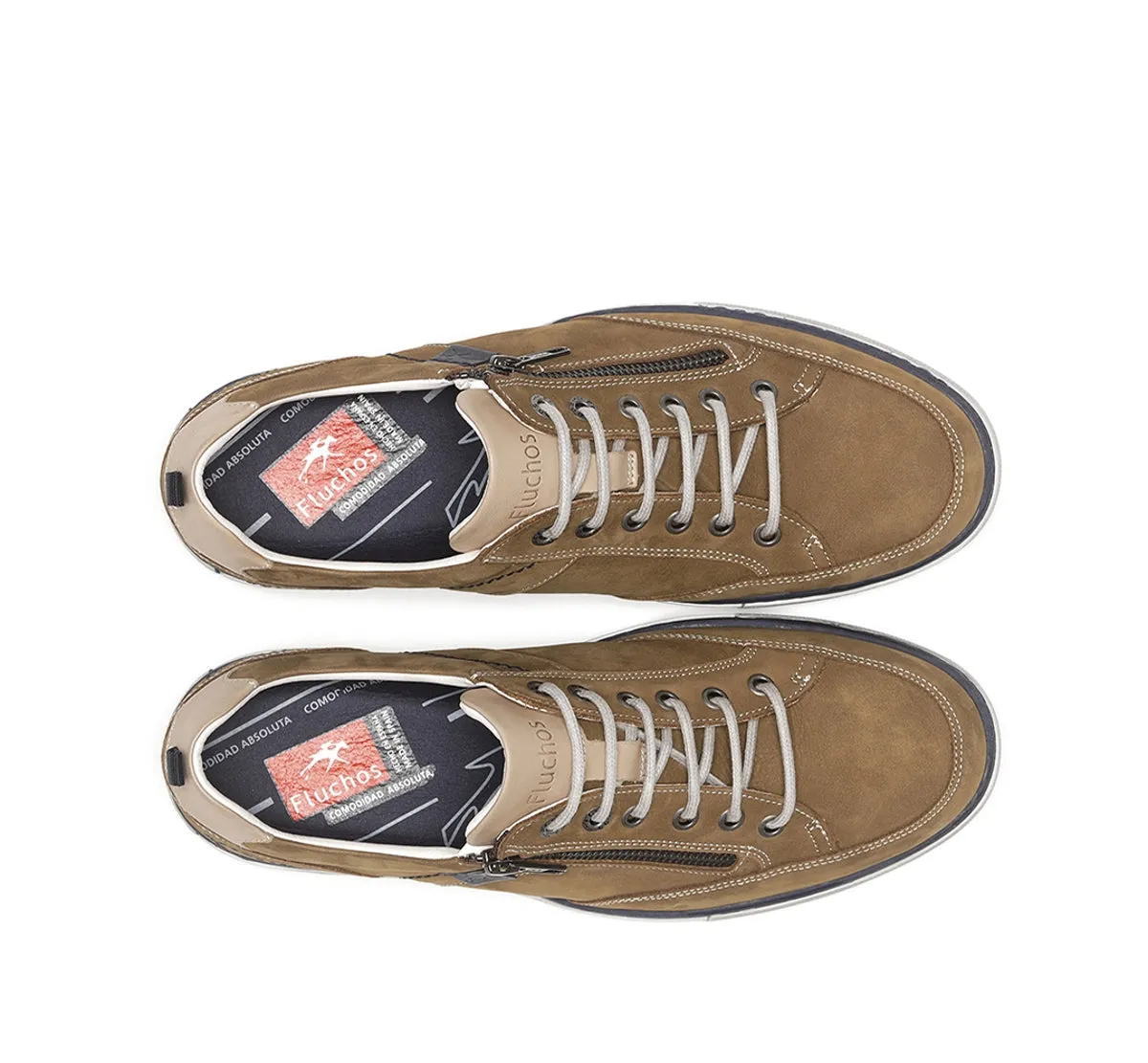 Fluchos Quebec 9376 sneakers uomo verdi