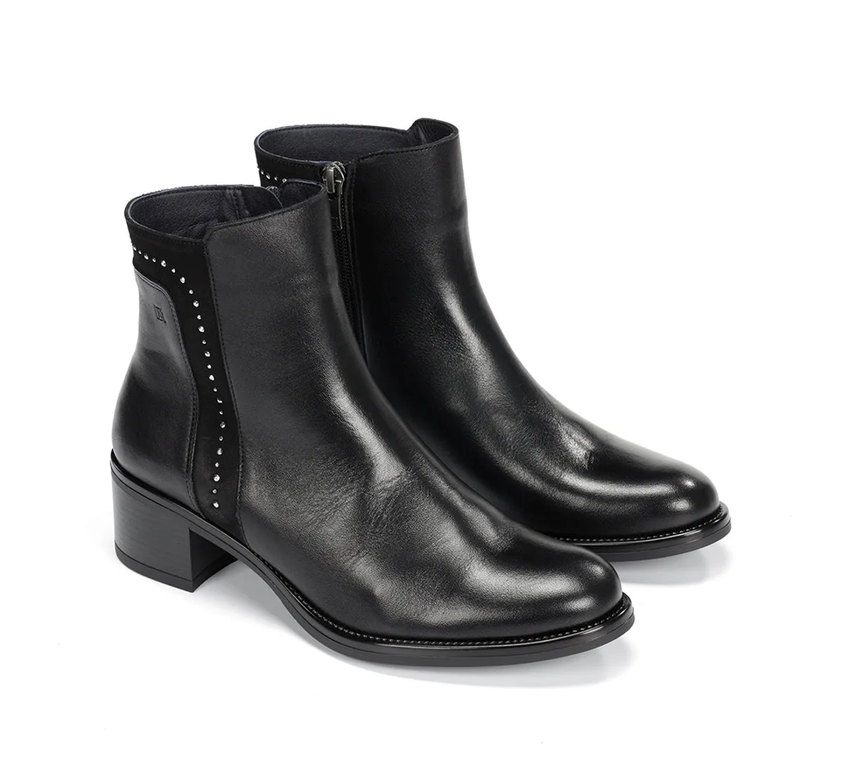 Dorking Chiara D9134 stivaletti donna neri punta