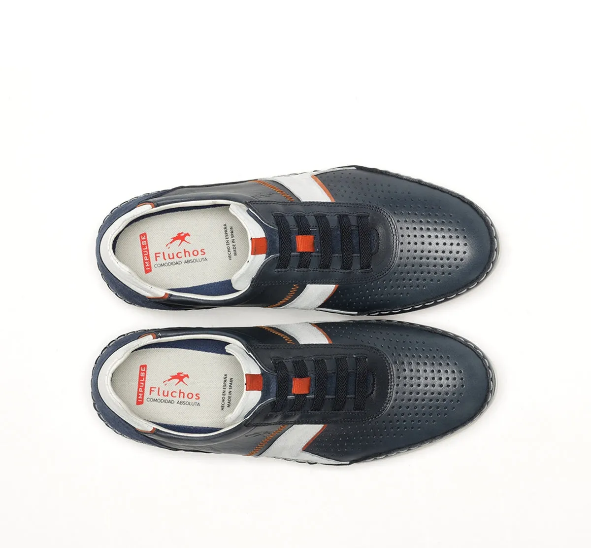 Fluchos Yannic F1443 sneakers blu uomo ammortizzate