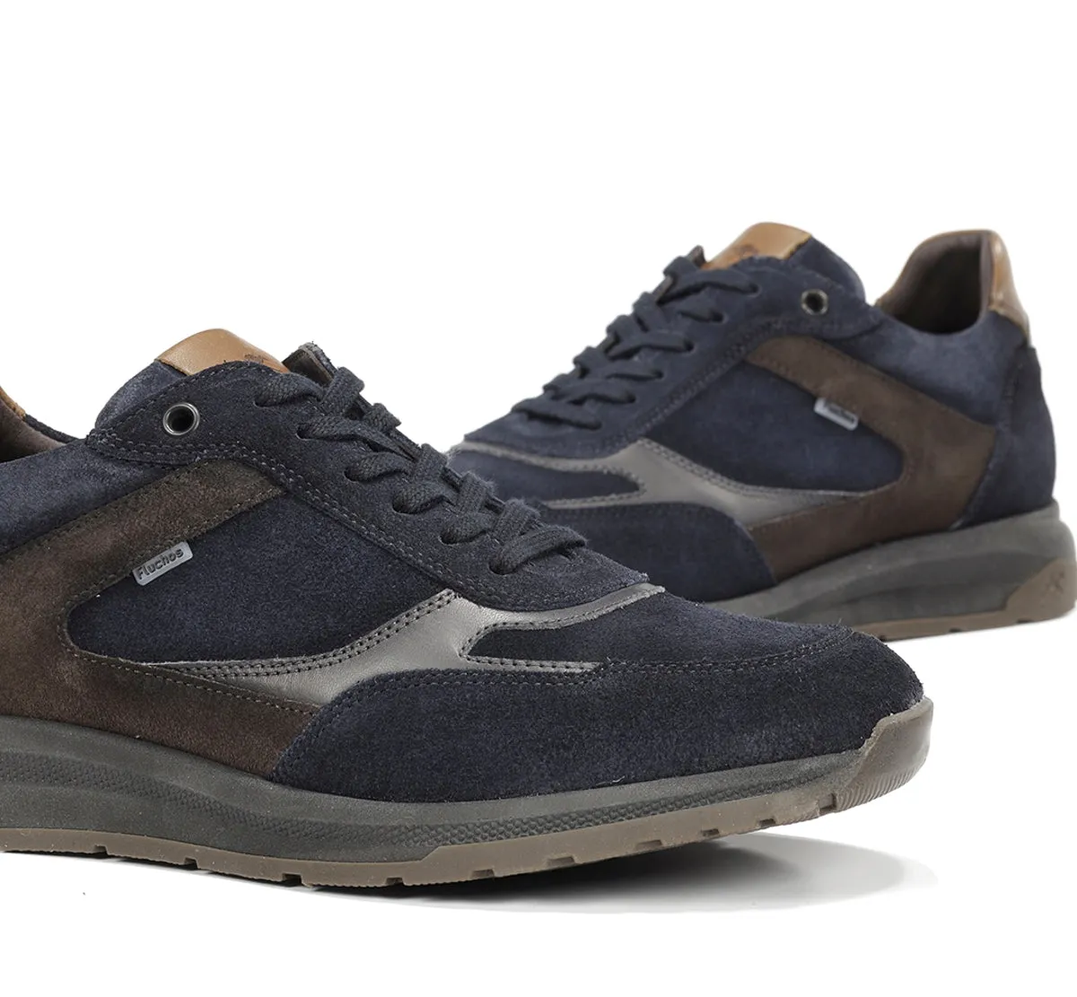 Fluchos Karter F2531 sneakers uomo blu pianta larga
