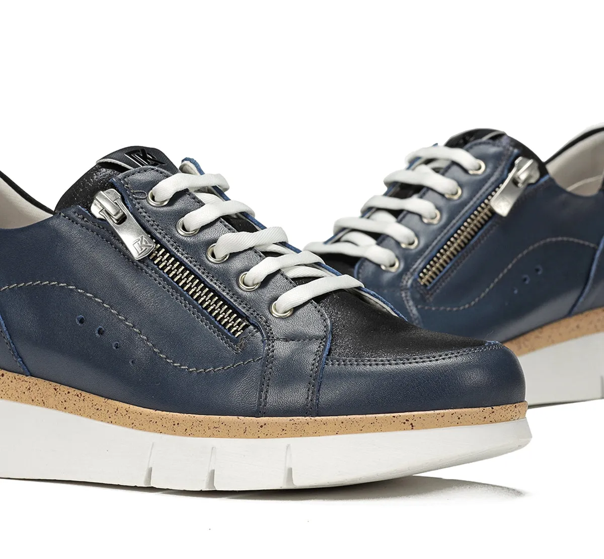 Fluchos India D9301 sneakers donna blu sportiva
