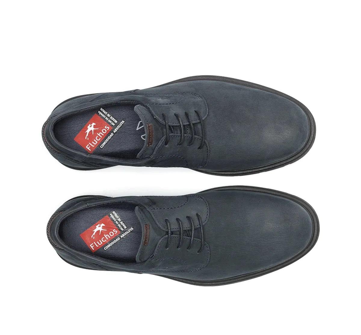 Fluchos Fredy F1604 scarpe uomo blu flessibili
