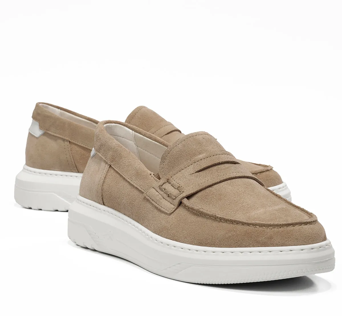 Fluchos Boston F2224 mocassino tortora casual