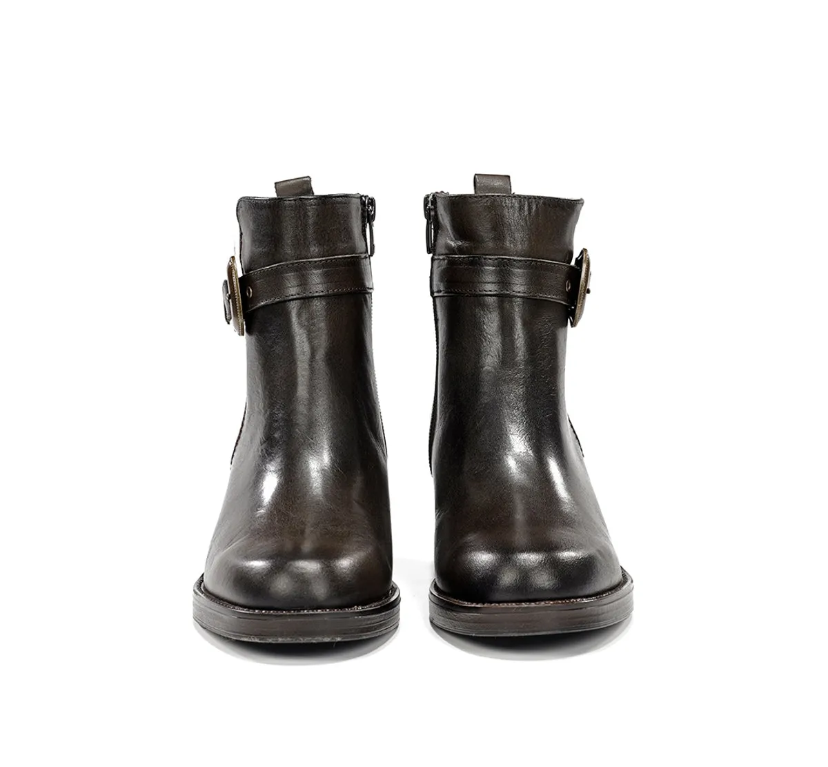 Fluchos Linet D9801 Tronchetti Donna Verdi Tacco