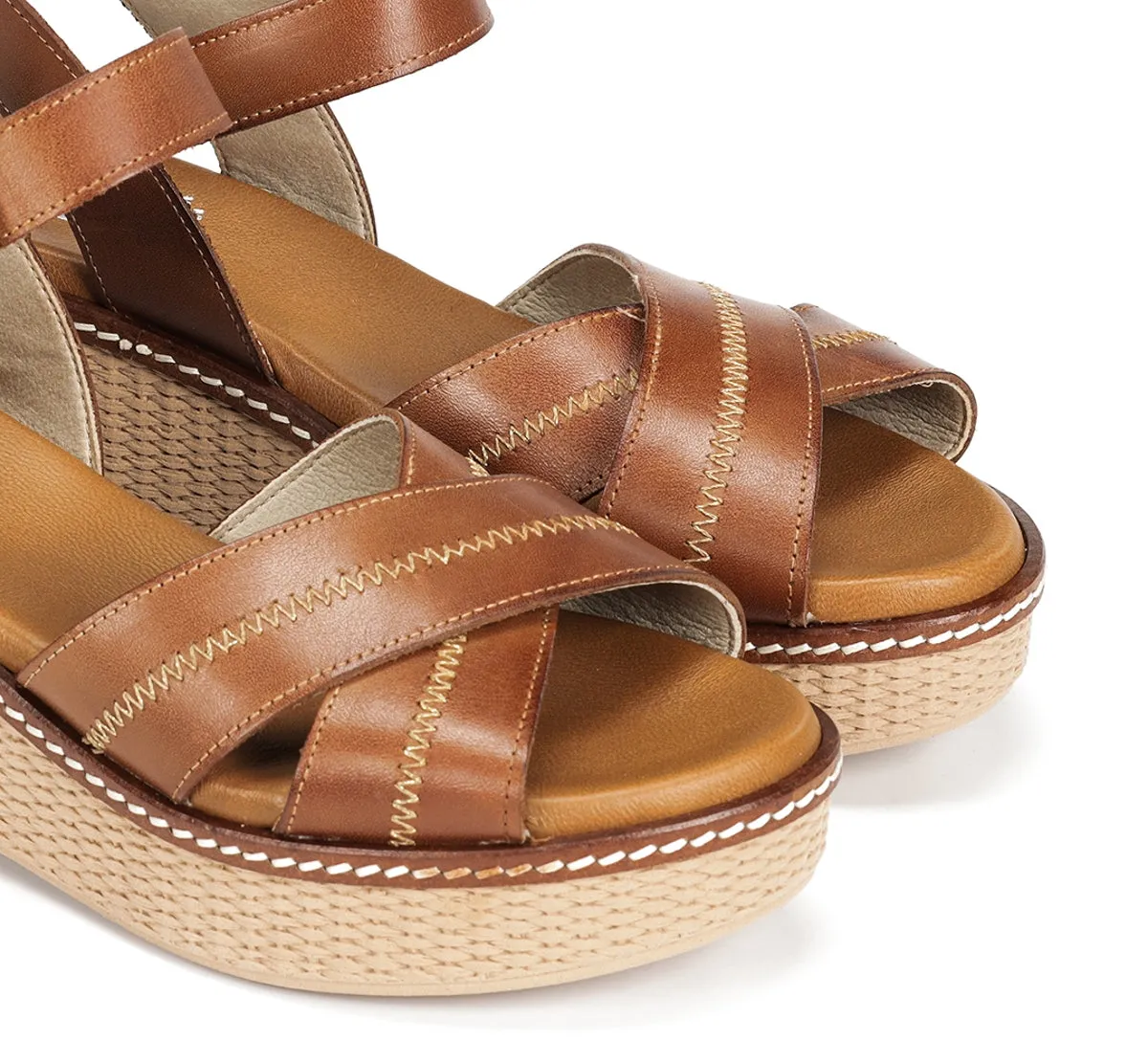 Fluchos Nido D9640 sandali donna marrone leggeri