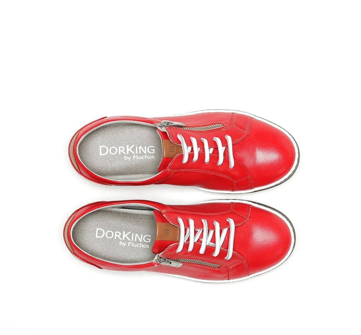 Fluchos Karen D8225 sneakers donna rosse sportive