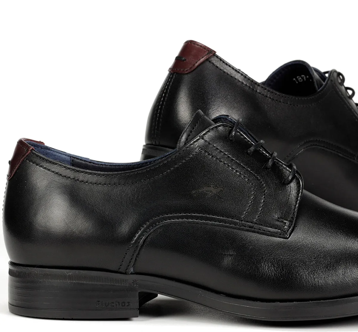 Fluchos Asgard F1885 scarpa elegante uomo nero