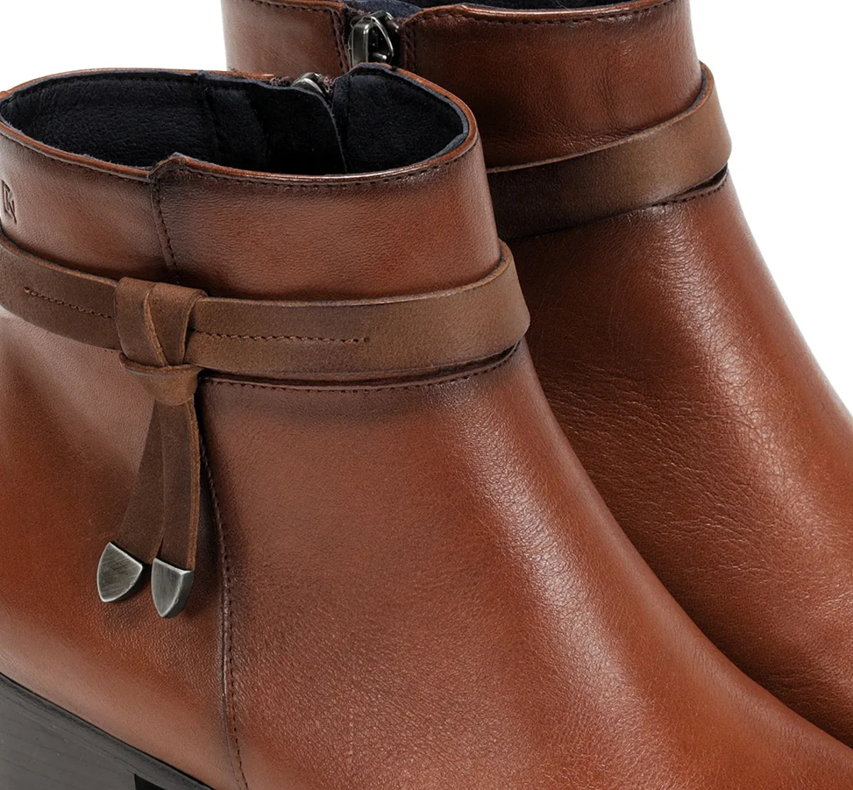 Fluchos Alegria D8889 stivaletti marroni tacco