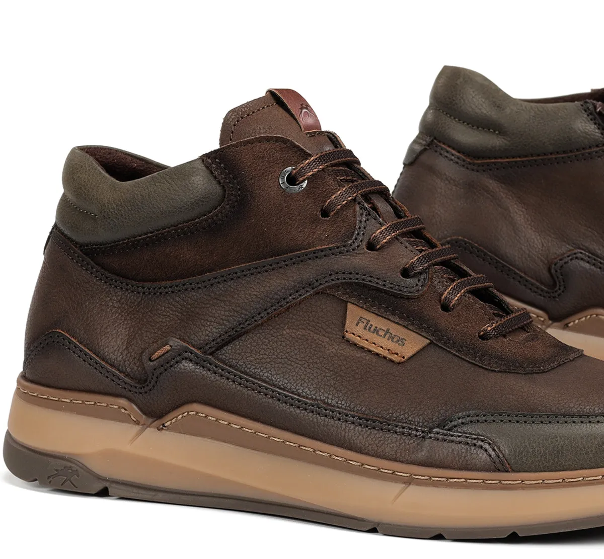 Fluchos Jeff F2280 polacchino uomo marrone