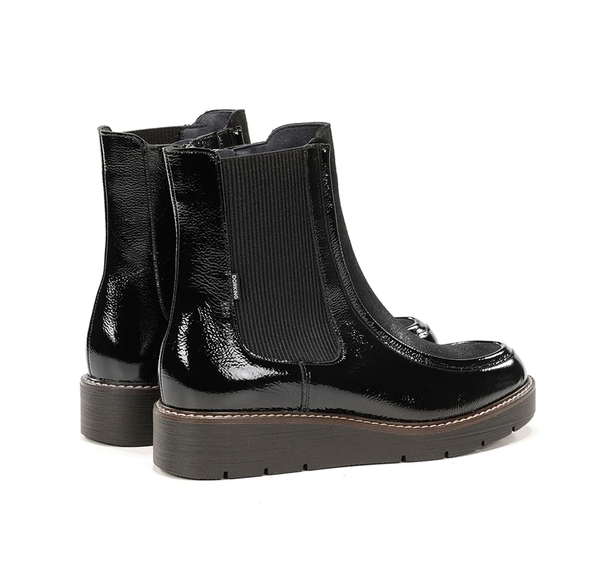 Fluchos Africa D9789 Stivaletti Neri Donna