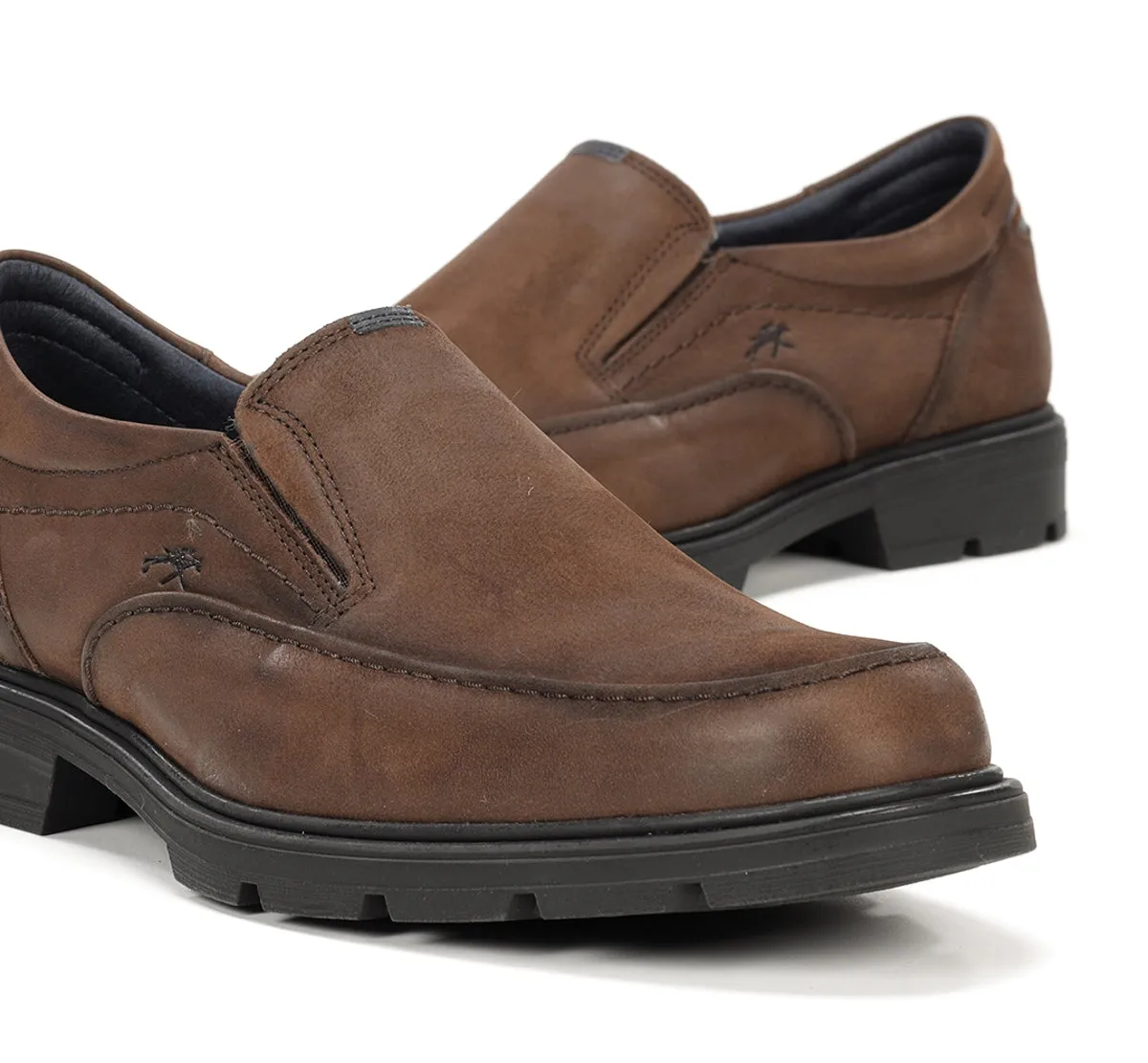Fluchos Fredy F1606 Slip On Uomo Marrone