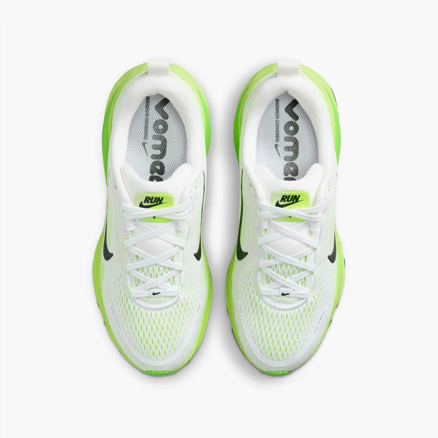 Nike Vomero 18 scarpe corsa ragazzi 40 EU bianche verdi