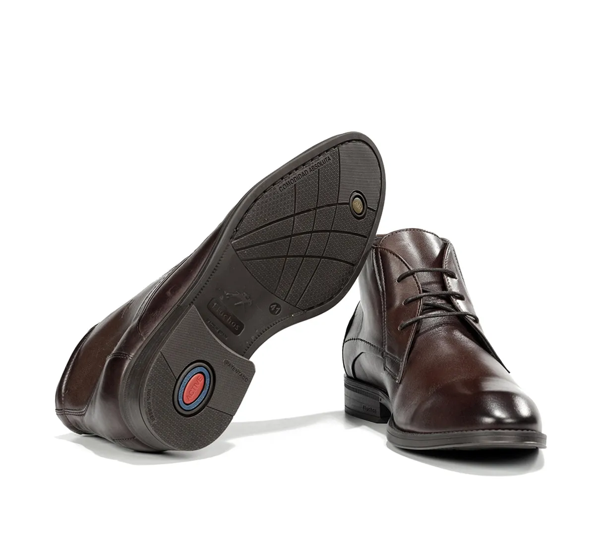 Fluchos Nantes F2489 Stivaletto Uomo Marrone Pelle