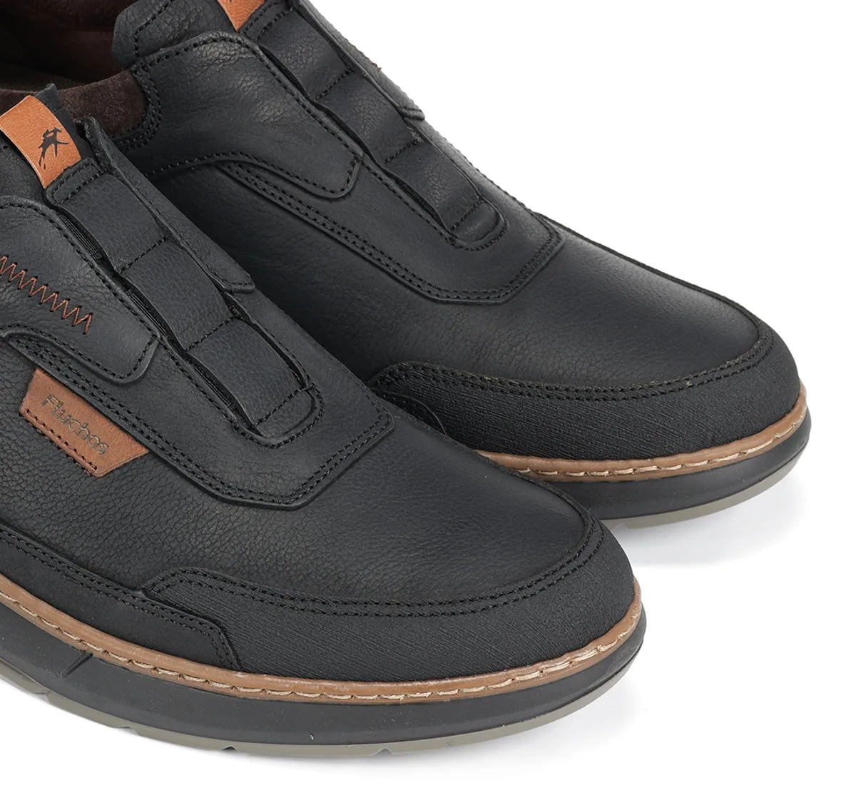 Fluchos Jeff F2278 sneakers uomo nere stringate